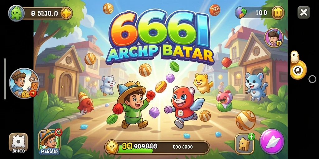 Tampilan gameplay menarik dan penuh aksi dari 666I.