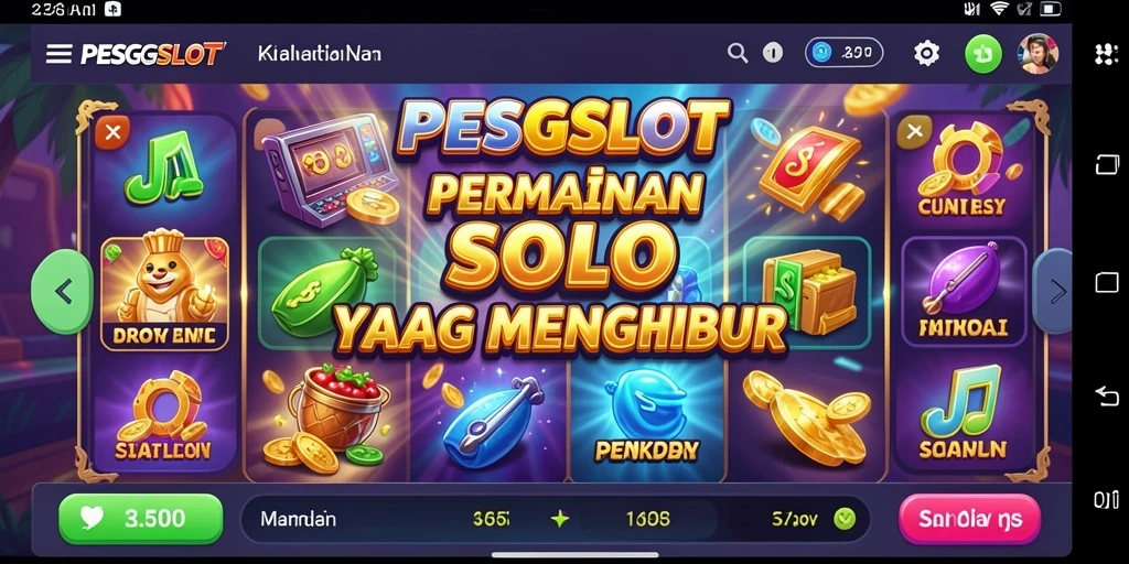 Tampilan menarik dari gameplay PESGSLOT yang menghibur.
