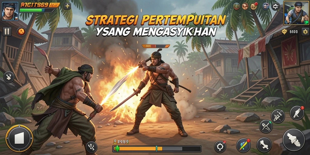 Tangkapan layar menunjukkan pertempuran strategis yang seru di PT89.