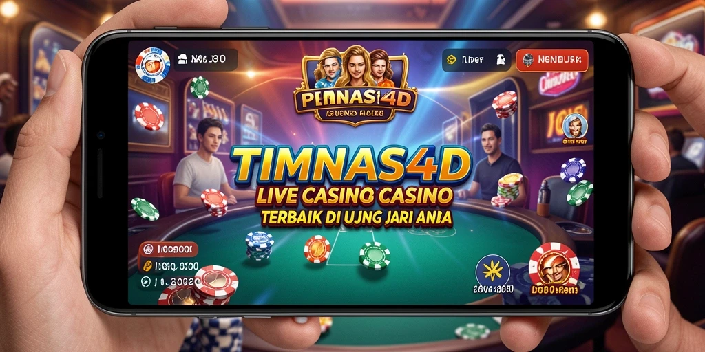 Gameplay Live Casino paling mendebarkan dan interaktif di TIMNAS4D.