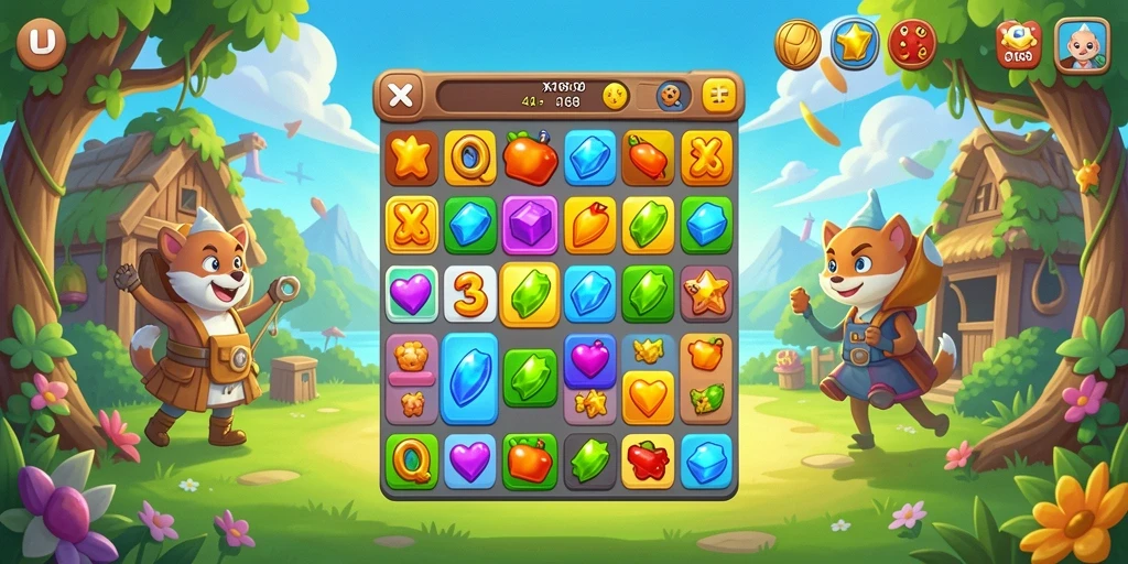 Tangkapan layar menunjukkan gameplay X168 yang seru dan penuh warna.