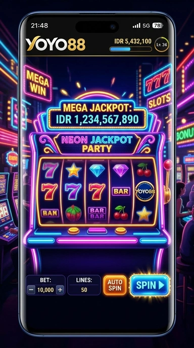 Ikon aplikasi yoyo88 yang menarik dan mudah dikenali.